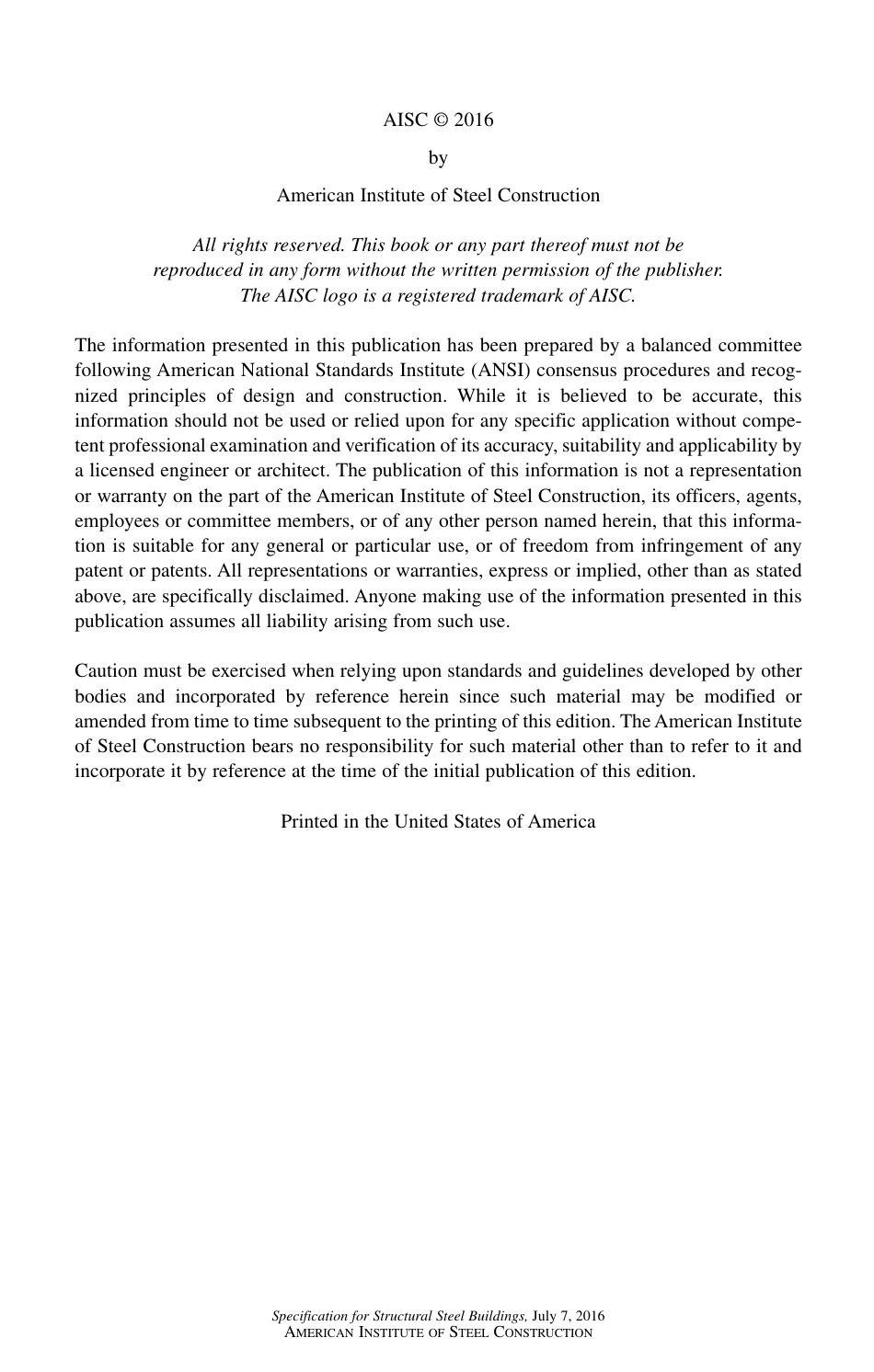 ANSI AISC 360-16 Specification for Structural Steel Buildings.pdf_第2页