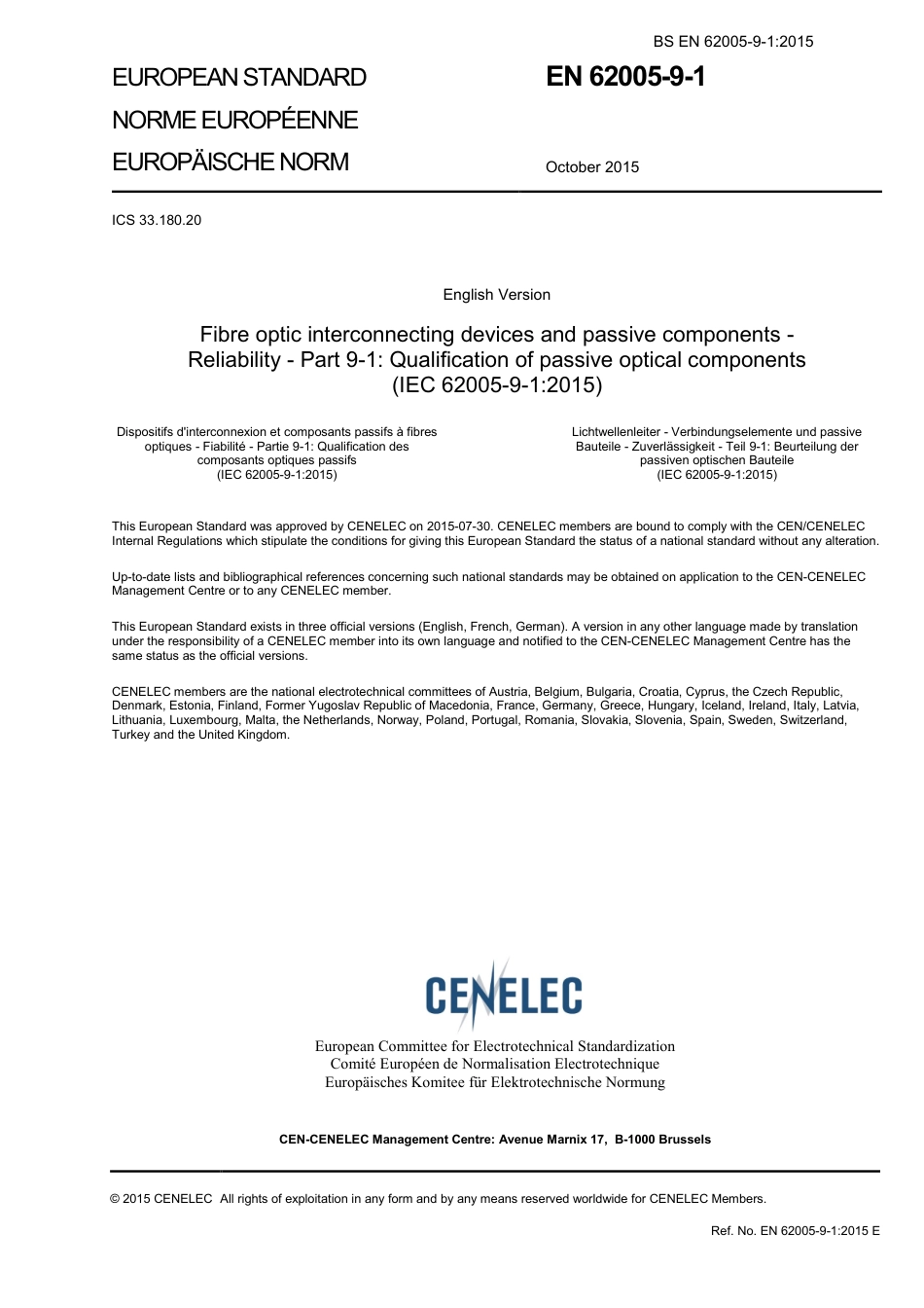 BS EN 62005-9-1-2015.pdf_第3页