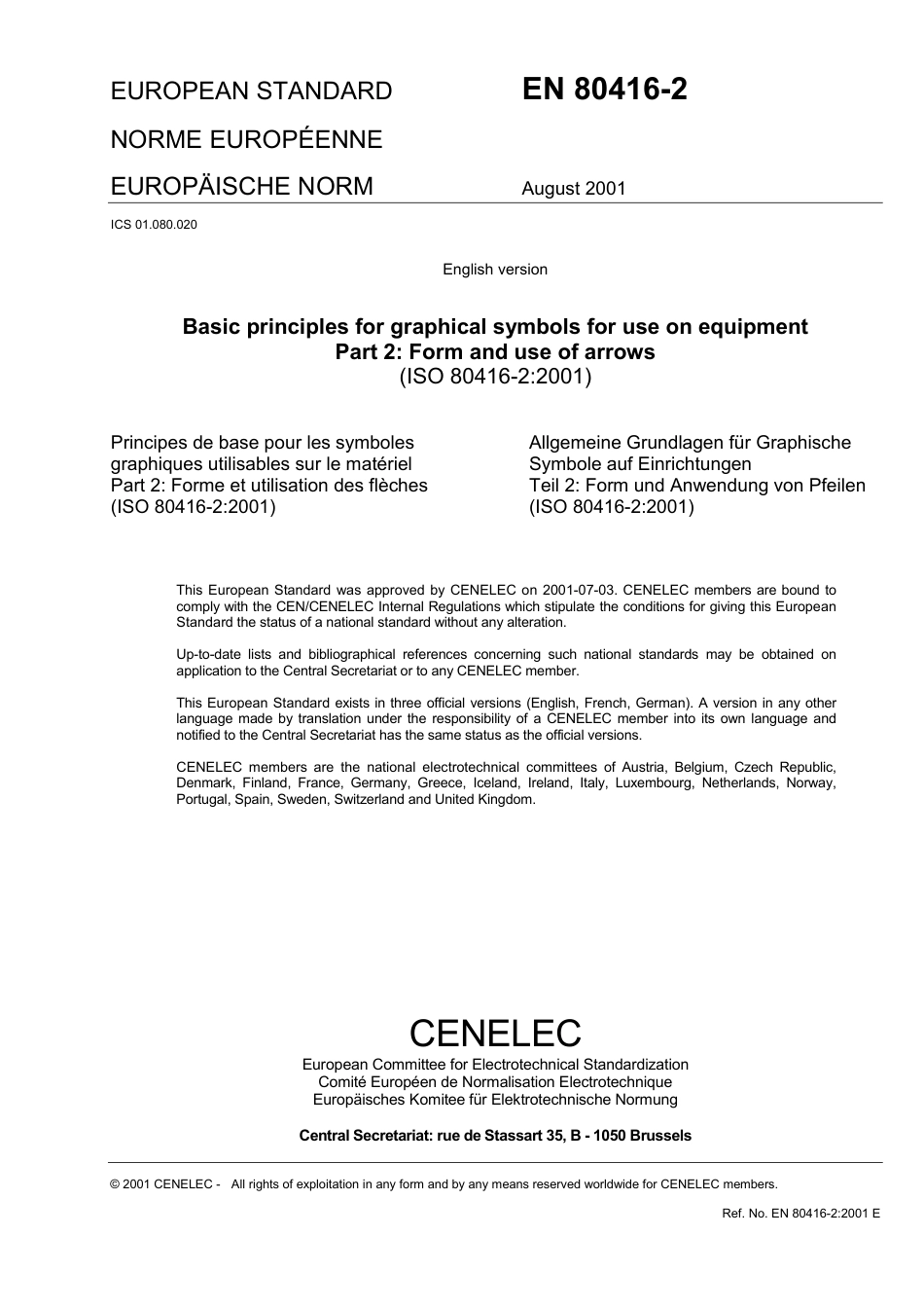 BS EN 80416-2-2001 (2002).pdf_第3页