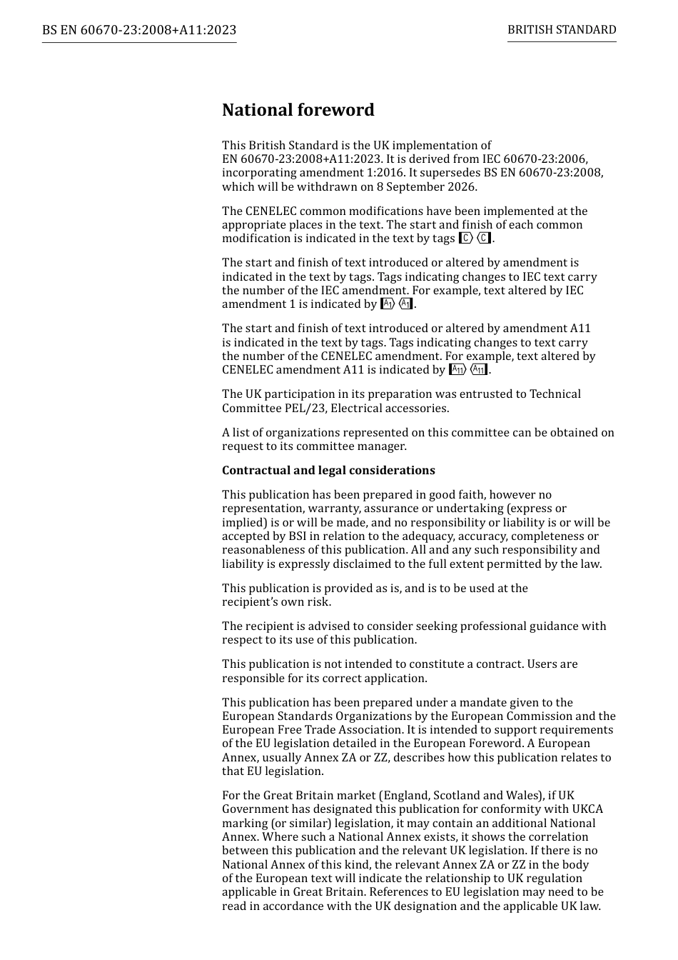 BS EN 60670-23-2008 + A11-2023.pdf_第2页