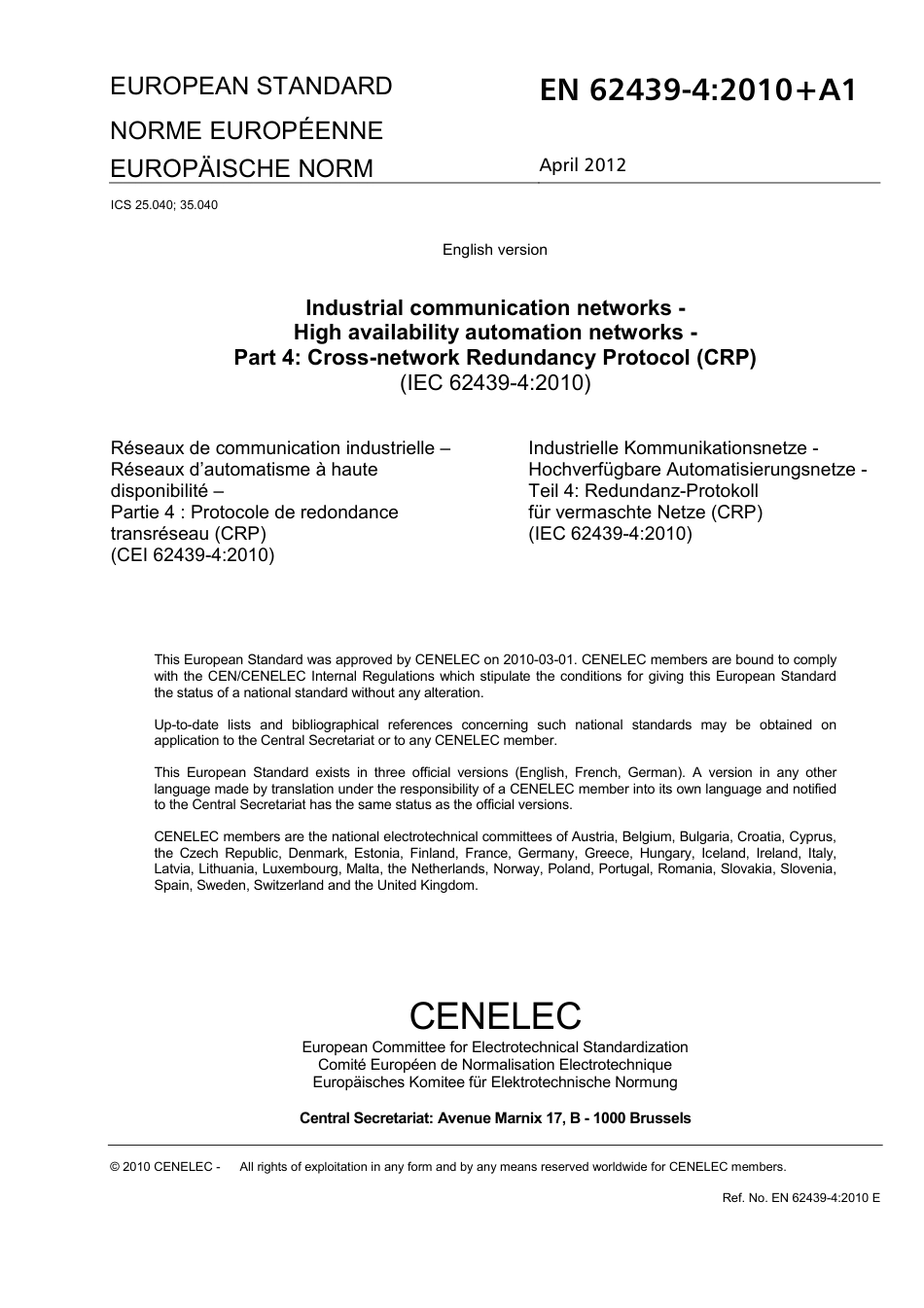 BS EN 62439-4-2010 + A1-2012.pdf_第3页