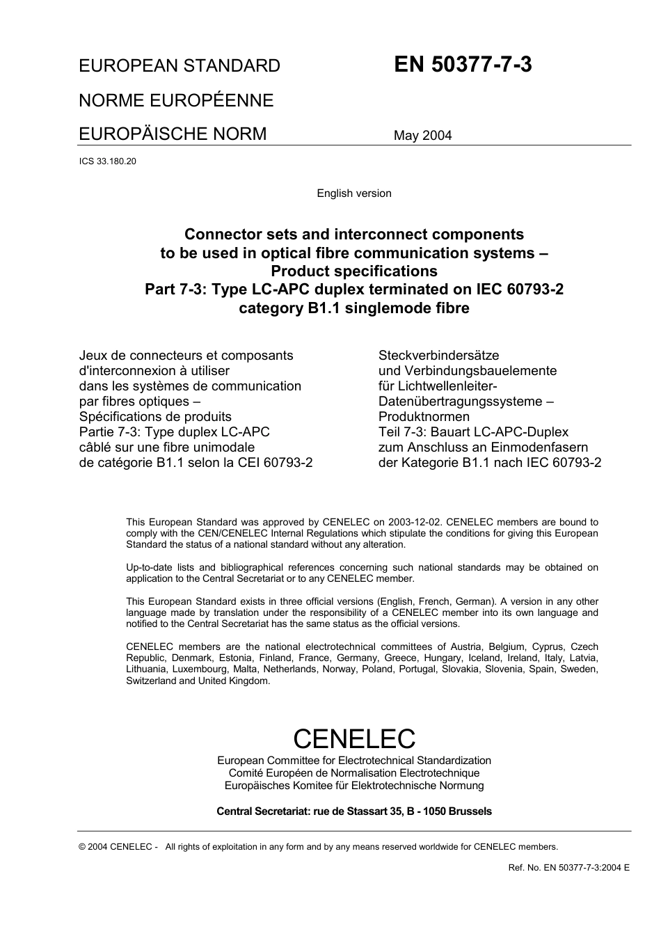 BS EN 50377-7-3-2004.pdf_第3页