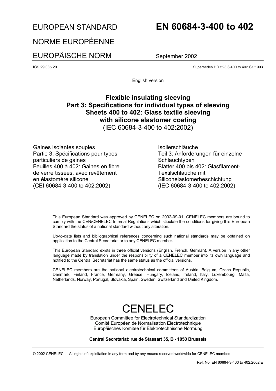 BS EN 60684-3-400 to 402-2002.pdf_第3页