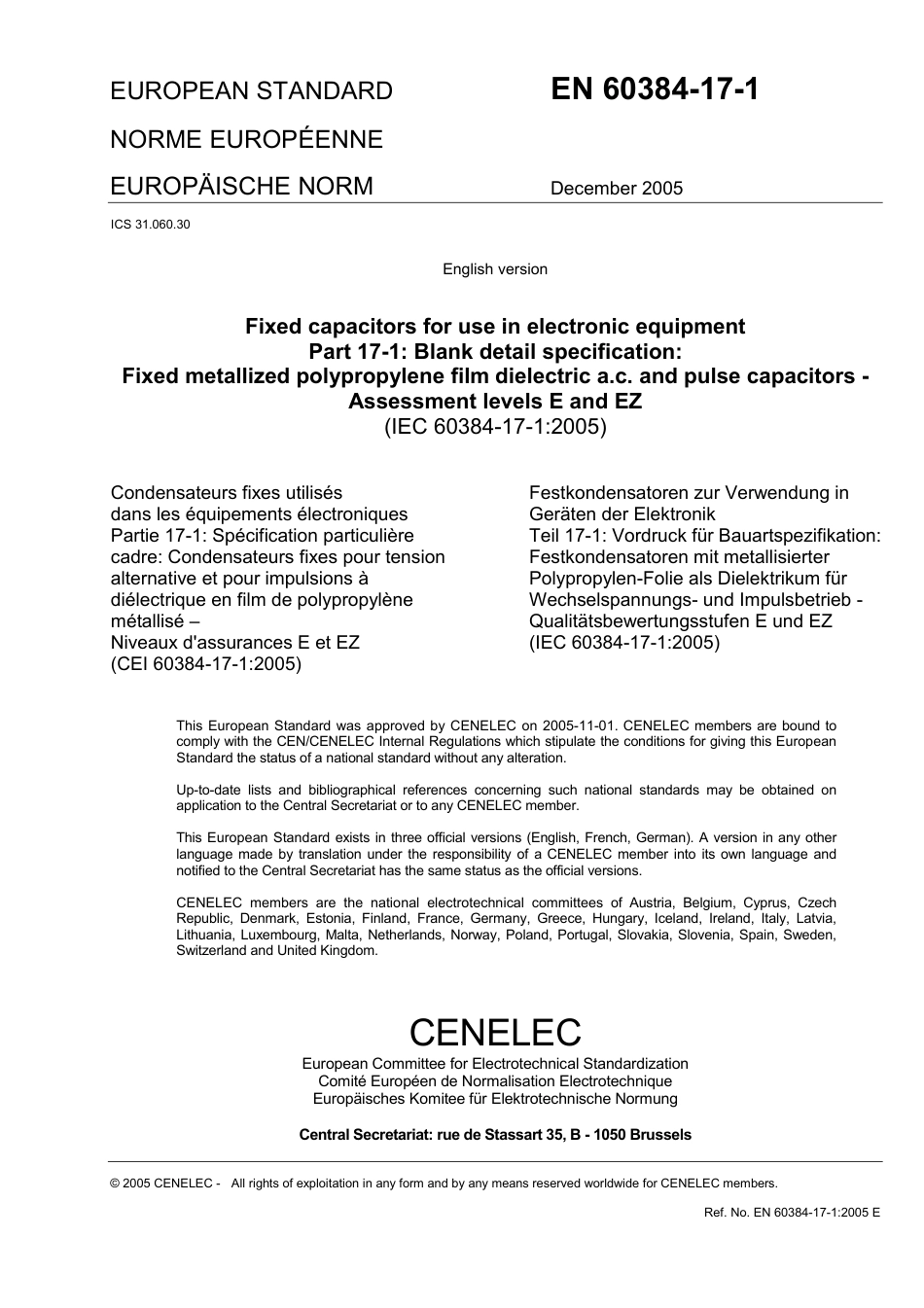 BS EN 60384-17-1-2005.pdf_第3页