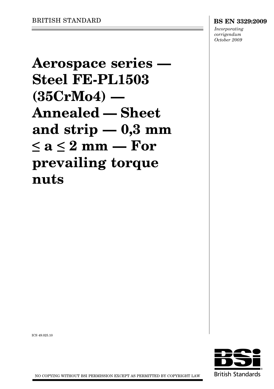 BS EN 03329-2009.pdf_第1页