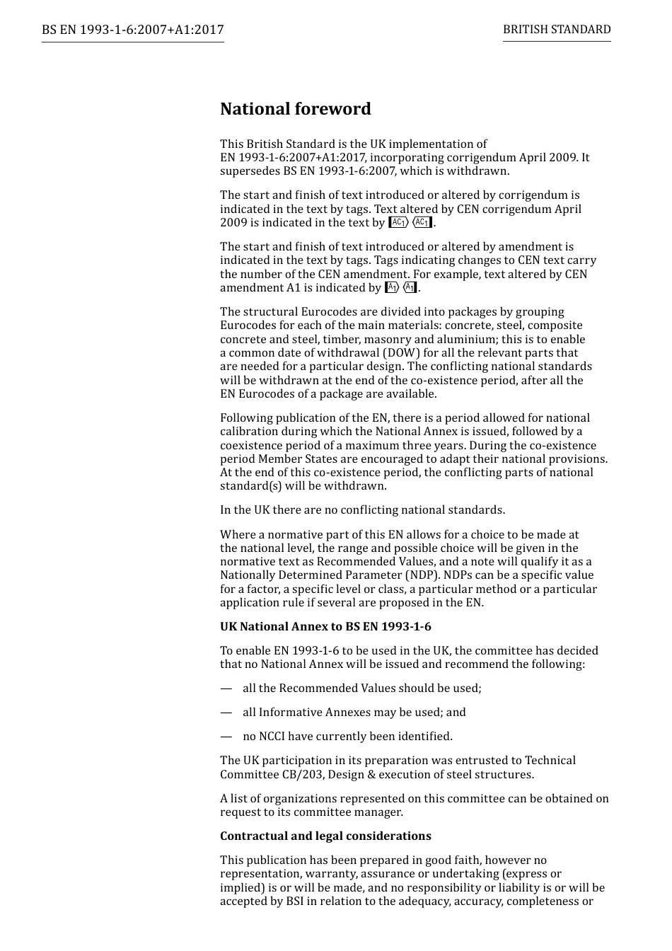 BS EN 01993-1-6-2007 + A1-2017 (2023).pdf_第2页