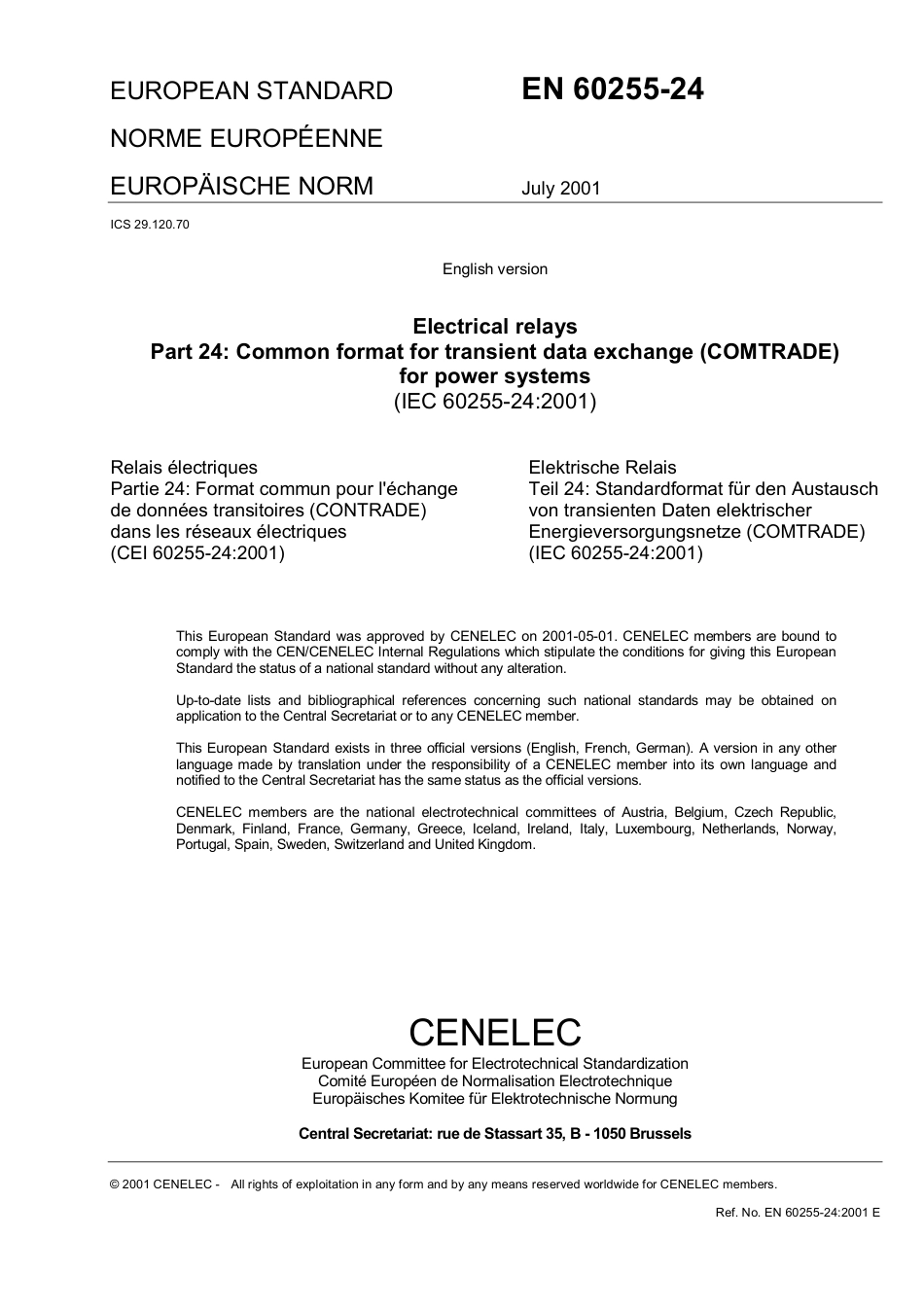 BS EN 60255-24-2001.pdf_第3页