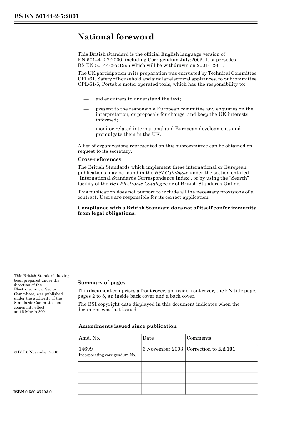 BS EN 50144-2-7-2001 (2003).pdf_第2页