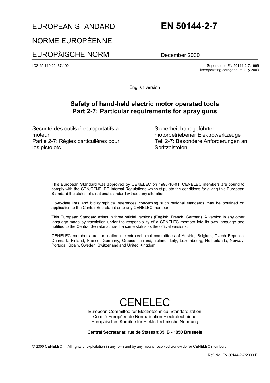 BS EN 50144-2-7-2001 (2003).pdf_第3页