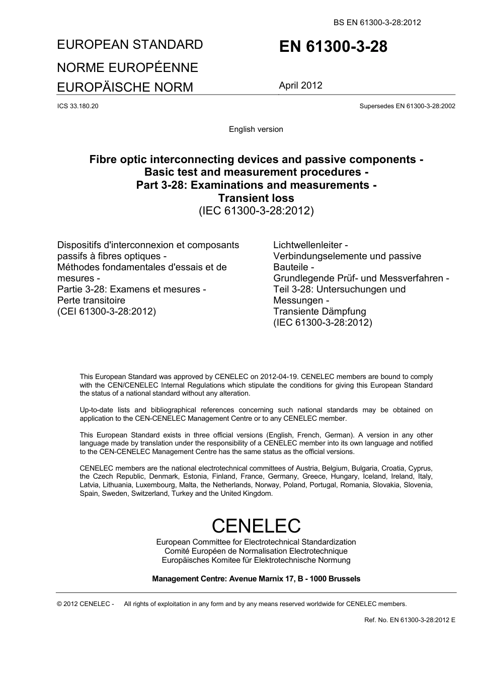 BS EN 61300-3-28-2012.pdf_第3页