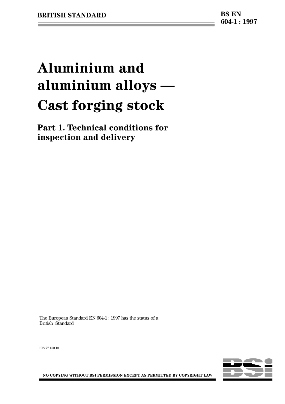 BS EN 00604-1-1997.pdf_第1页