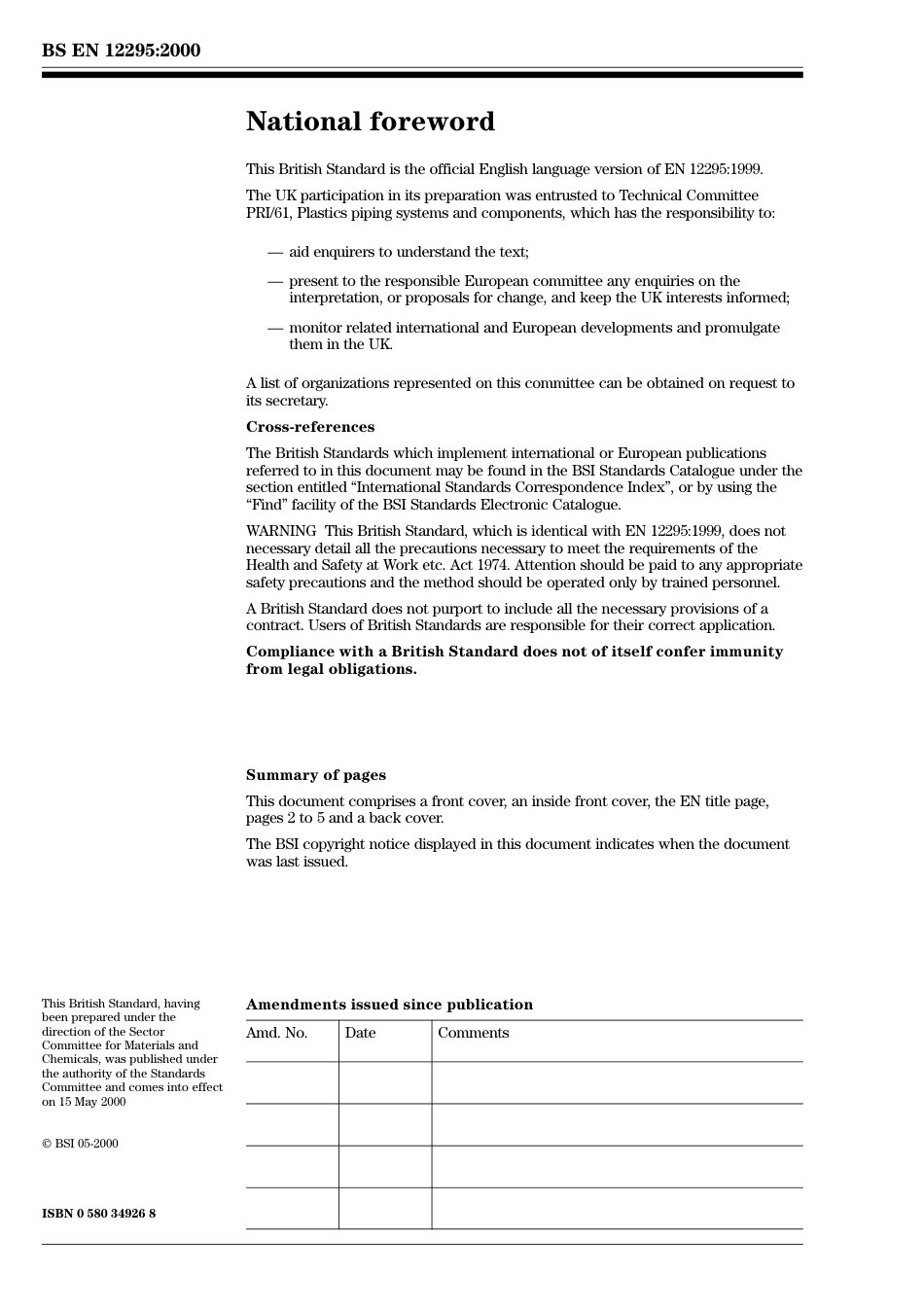 BS EN 12295-2000 (BS 2782-11-Method 1123P-2000).pdf_第2页