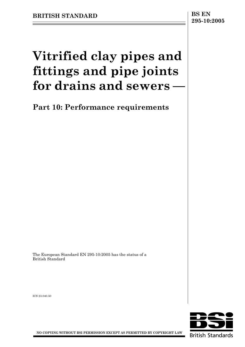 BS EN 00295-10-2005.pdf_第1页
