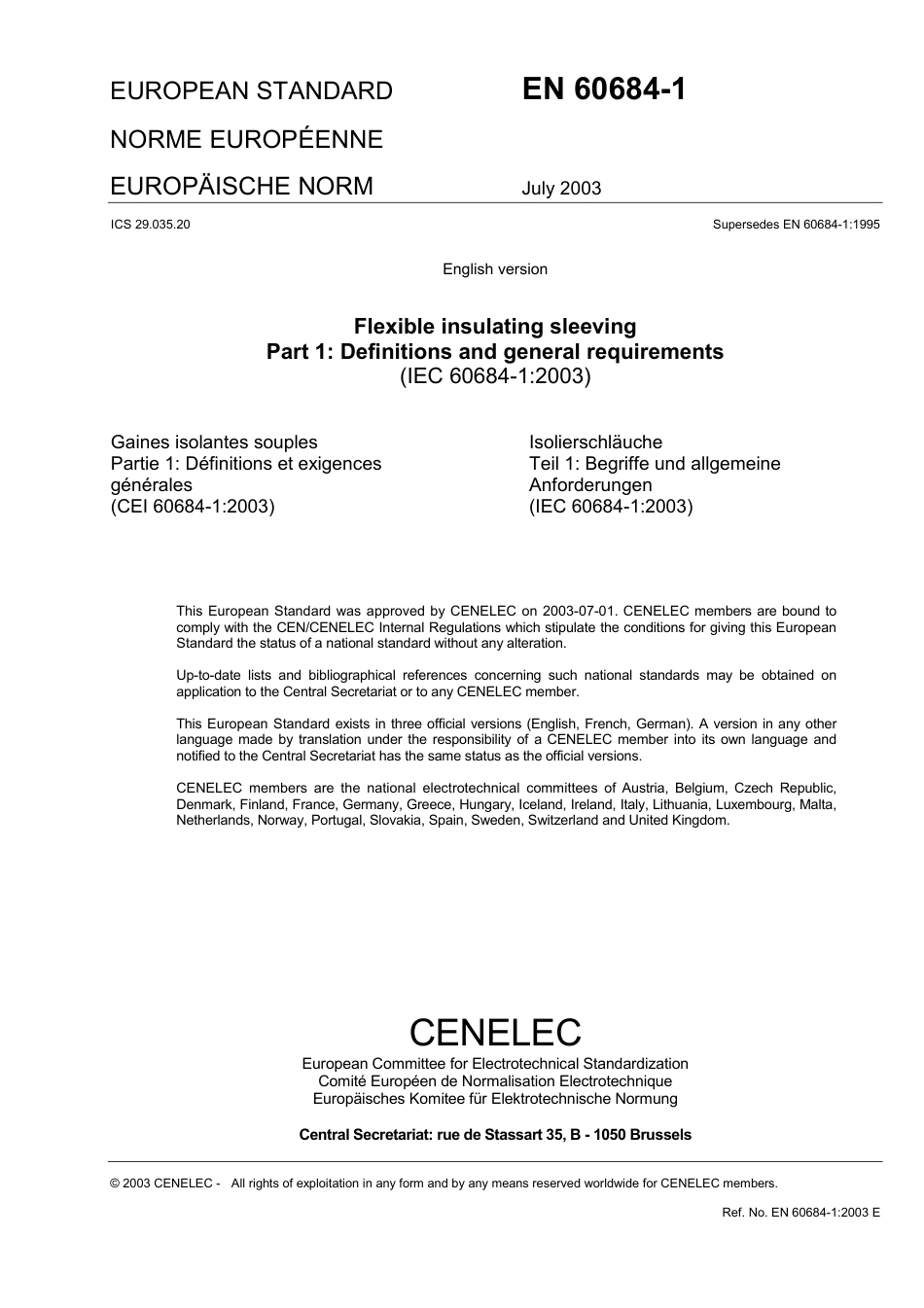 BS EN 60684-1-2003.pdf_第3页