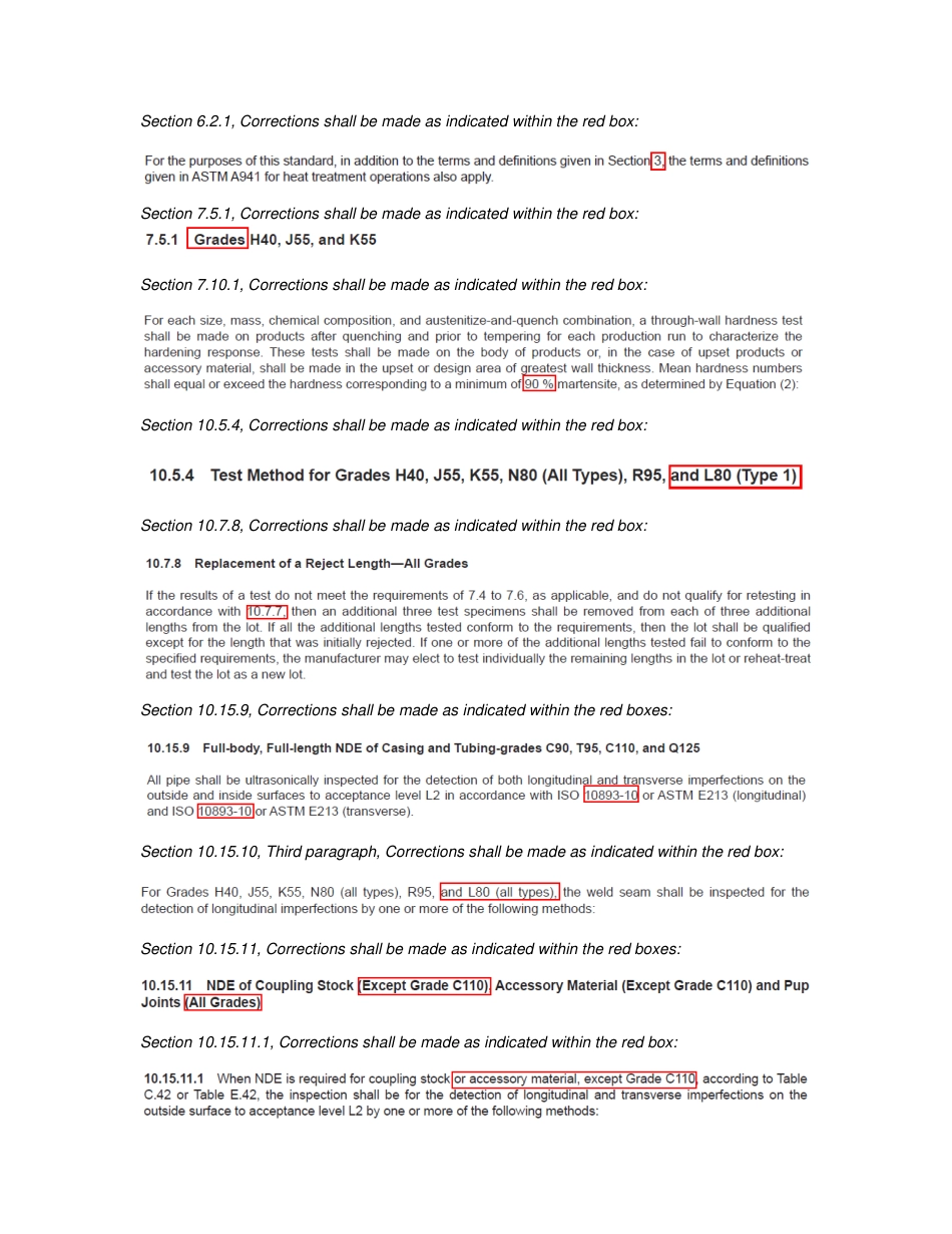 API 5CT 10th Edition Errata 1 December-2018.pdf_第2页