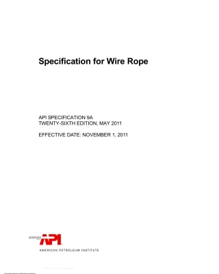 API 9A Specification for Wire Rope.pdf