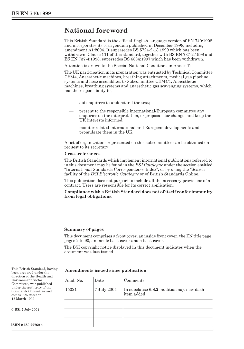 BS EN 00740-1999 (2004).pdf_第2页