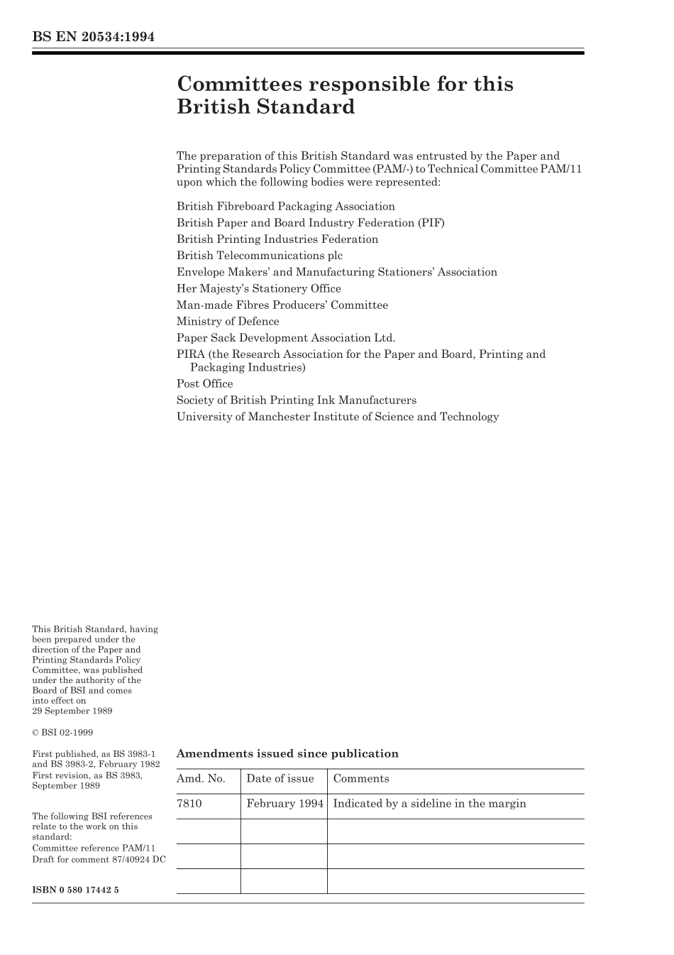 BS EN 20534-1993 (1999) ISO 534-1988.pdf_第2页