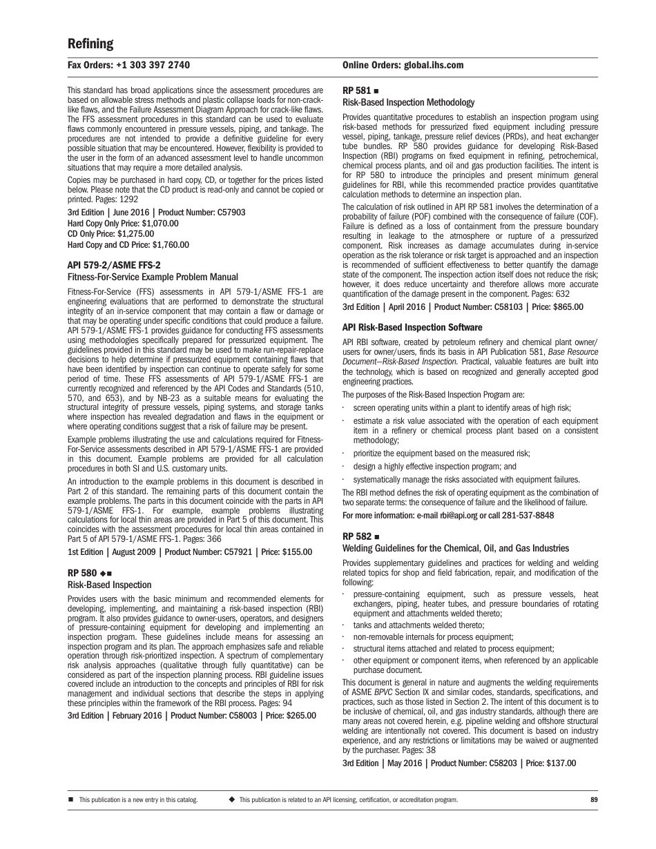 API 2017_Catalog_Refining.pdf_第3页