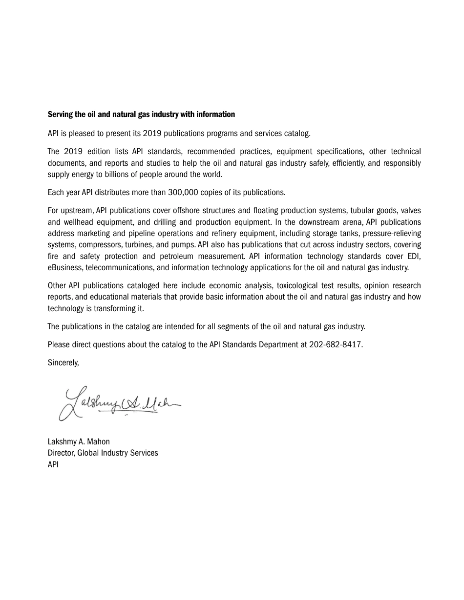 API 2019年出版物目录（完整版）.pdf_第2页