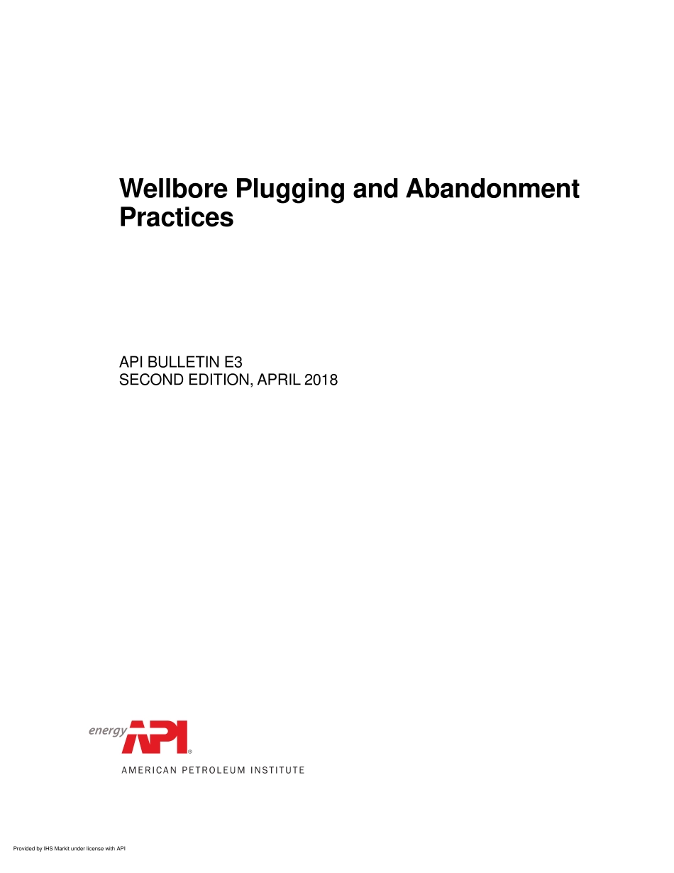 API E3-2018 Wellbore Plugging and Abandonment Practices.pdf_第1页