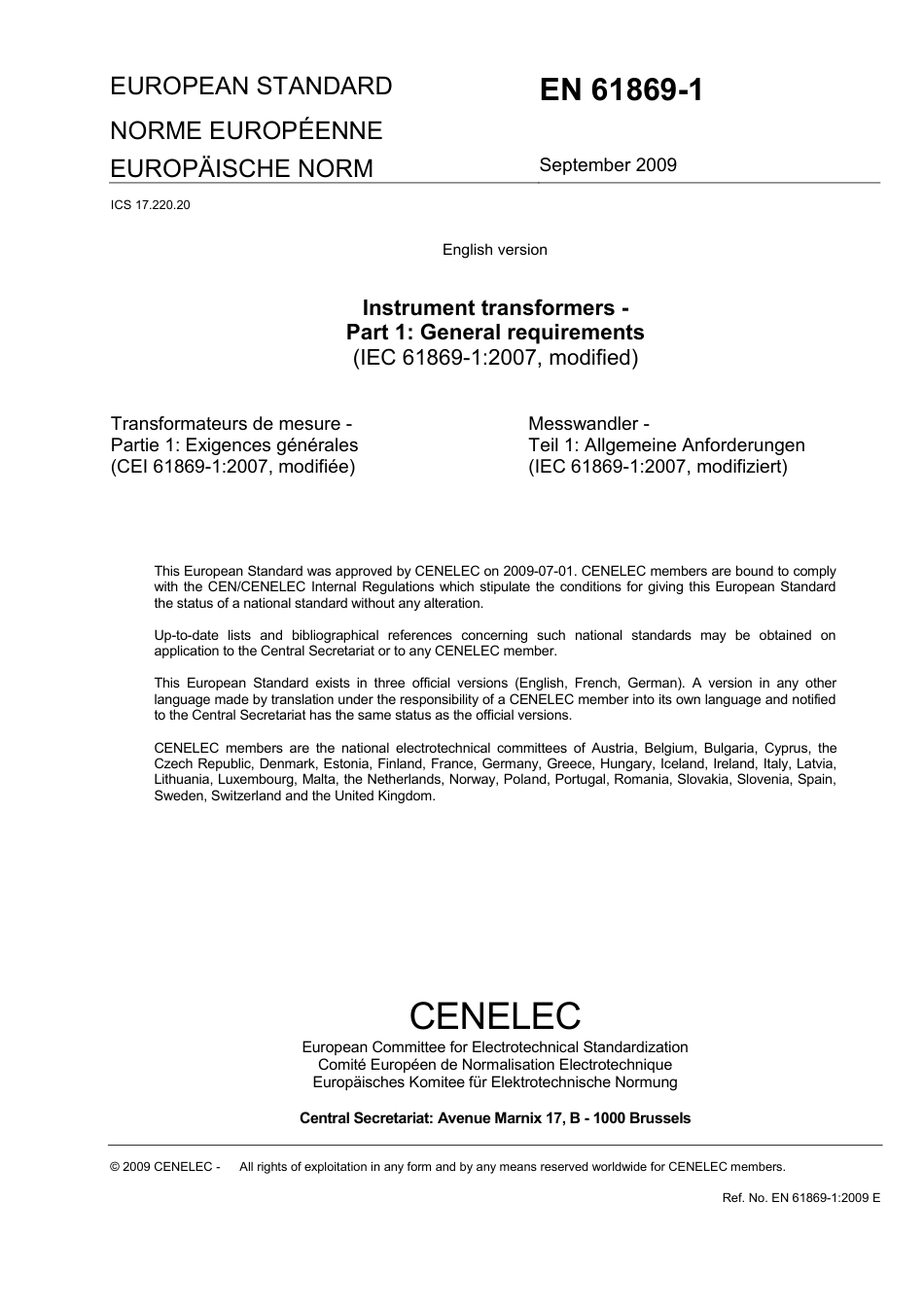 BS EN 61869-1-2009.pdf_第3页