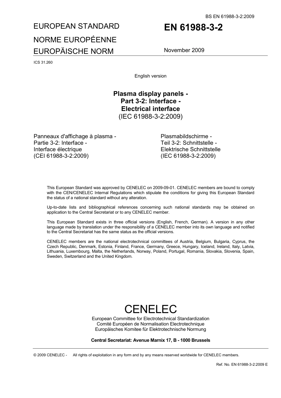 BS EN 61988-3-2-2009.pdf_第3页