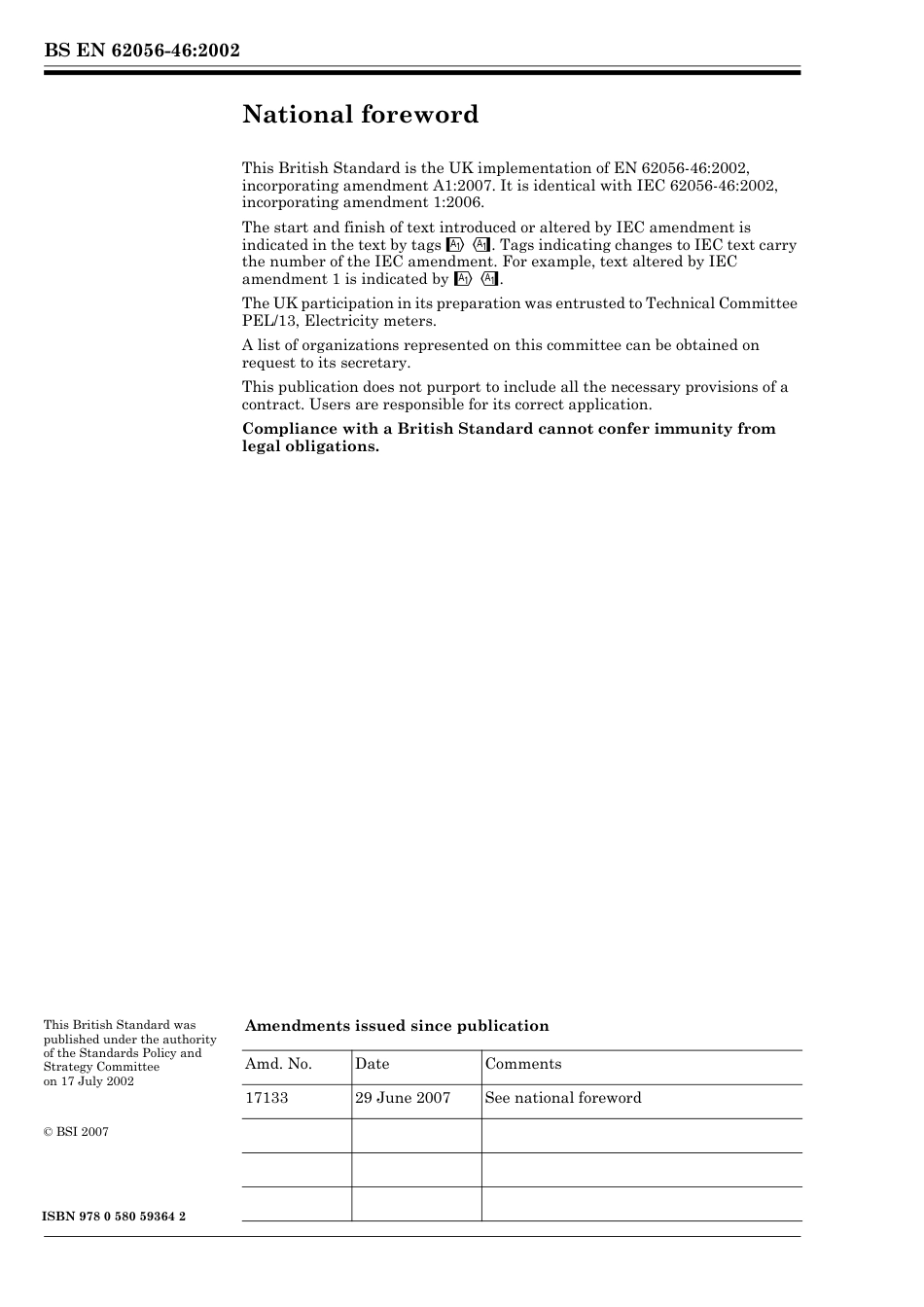 BS EN 62056-46-2002 (2007).pdf_第2页