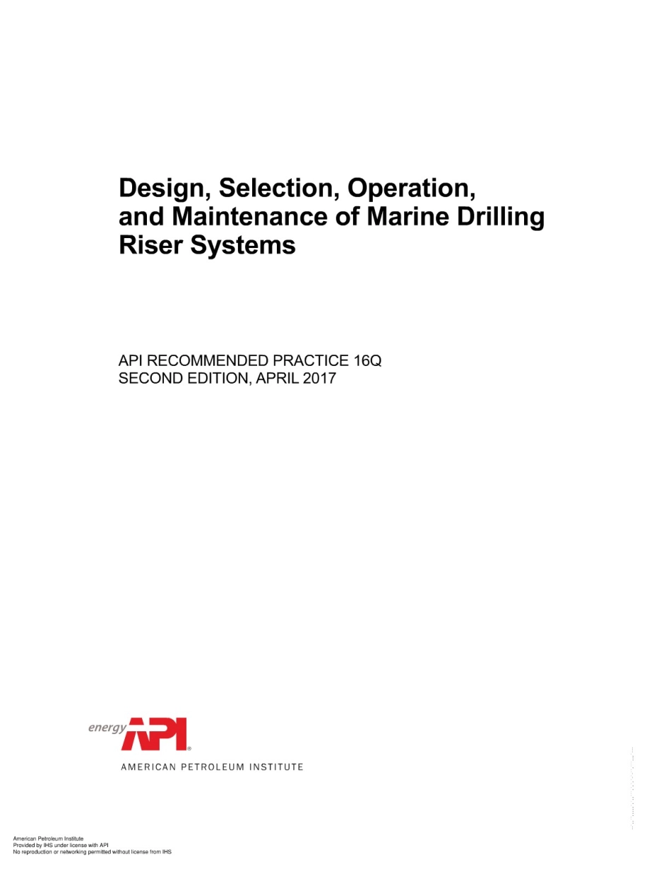 API RP 16Q-2017 Design,Selection,Operation,and Maintenance of Marine Drilling.pdf_第1页
