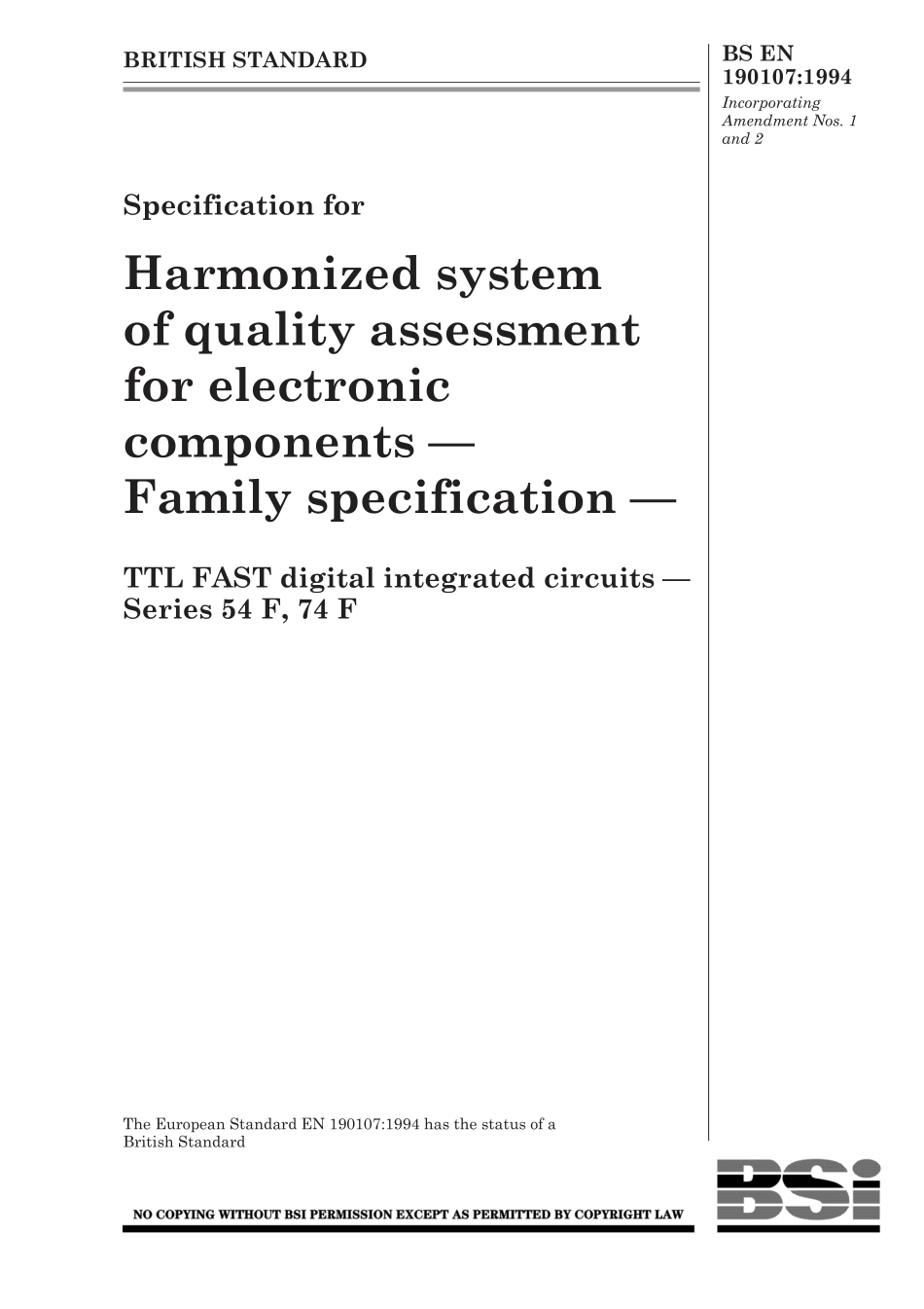BS EN 190107-1994 (1999).pdf_第1页