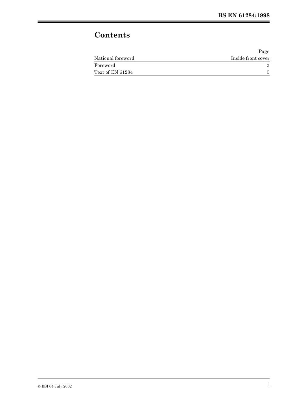 BS EN 61284-1998 (2002) IEC 61284-1997.pdf_第3页