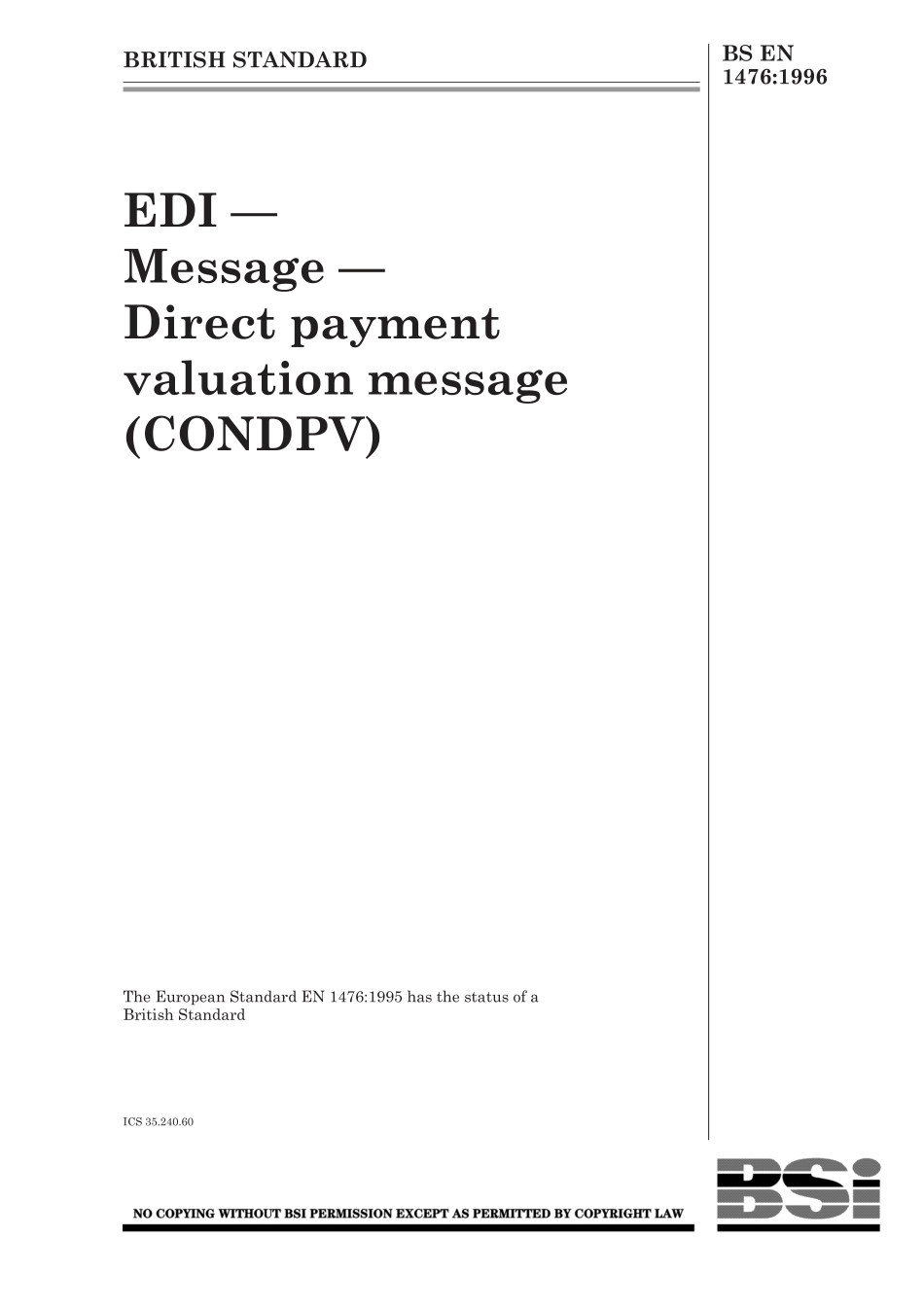 BS EN 01476-1996 (2000).pdf_第1页