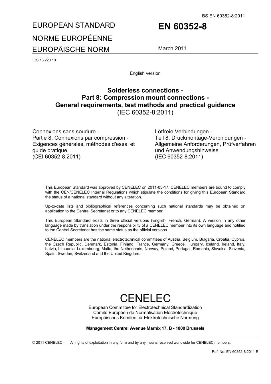 BS EN 60352-8-2011.pdf_第3页