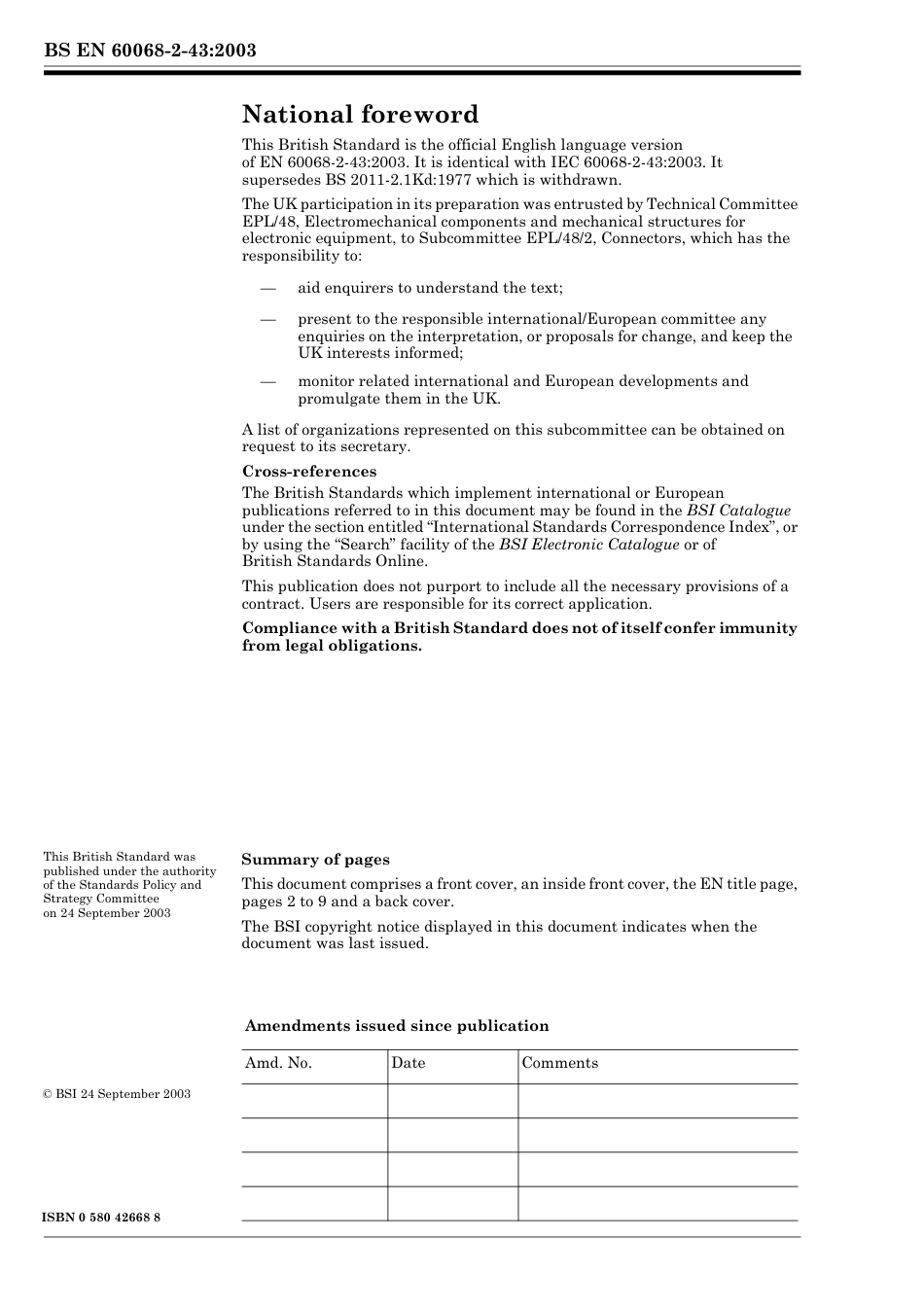 BS EN 60068-2-43-2003.pdf_第2页