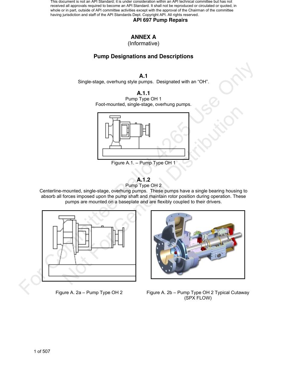 API RP 697 Pump Repairs Annexes (For API Committee Ballot).pdf_第1页