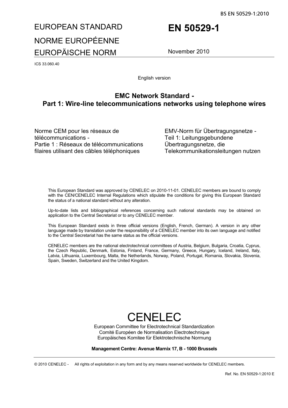 BS EN 50529-1-2010.pdf_第3页