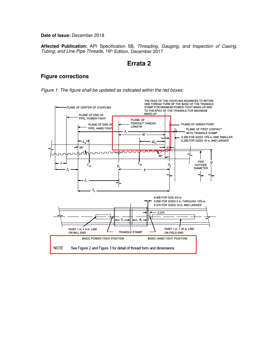 API SPEC 5B第16版勘误2 2018-12.pdf_第1页