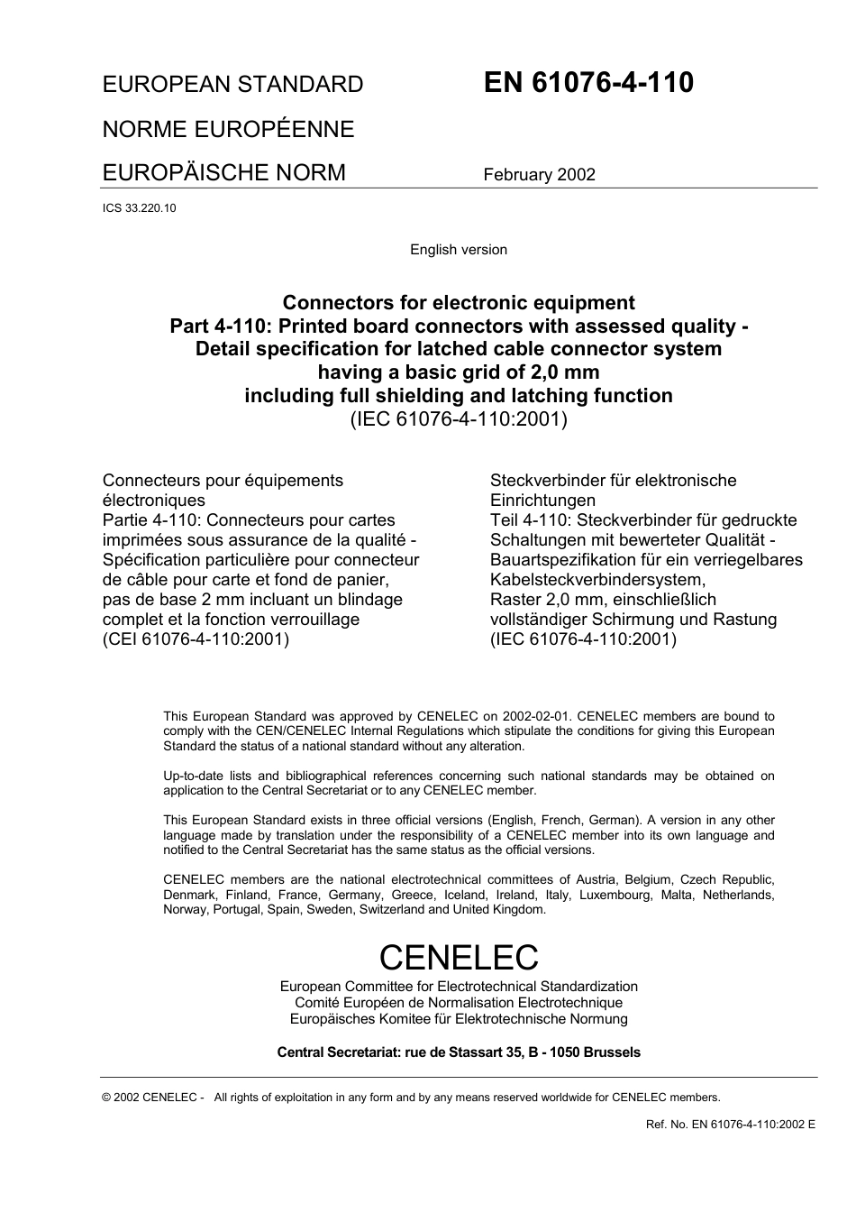 BS EN 61076-4-110-2002.pdf_第3页