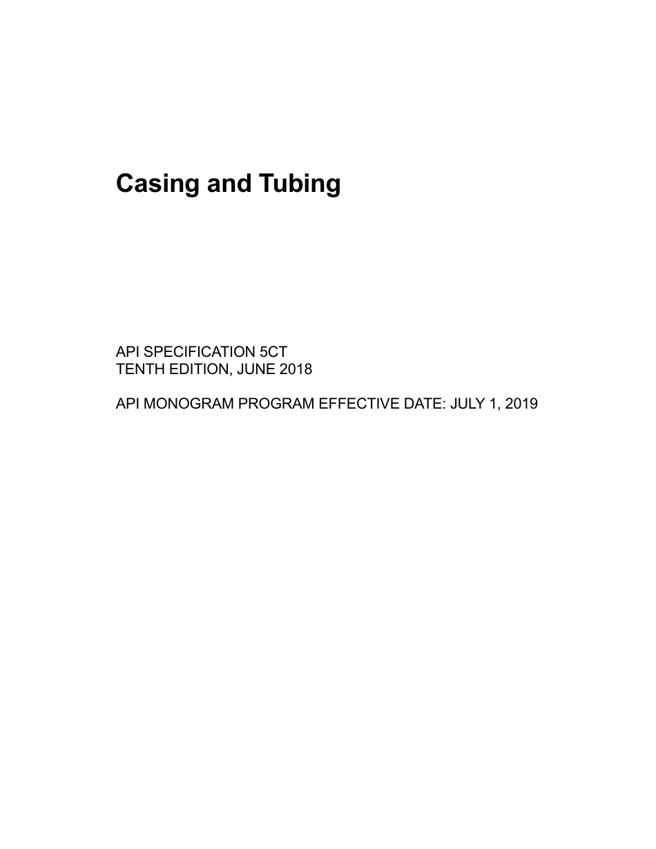 API SPEC 5CT 10th-2018.6.1.pdf_第1页