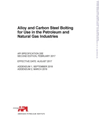 API SPEC 20E 第2版 包含补充件1和2.pdf