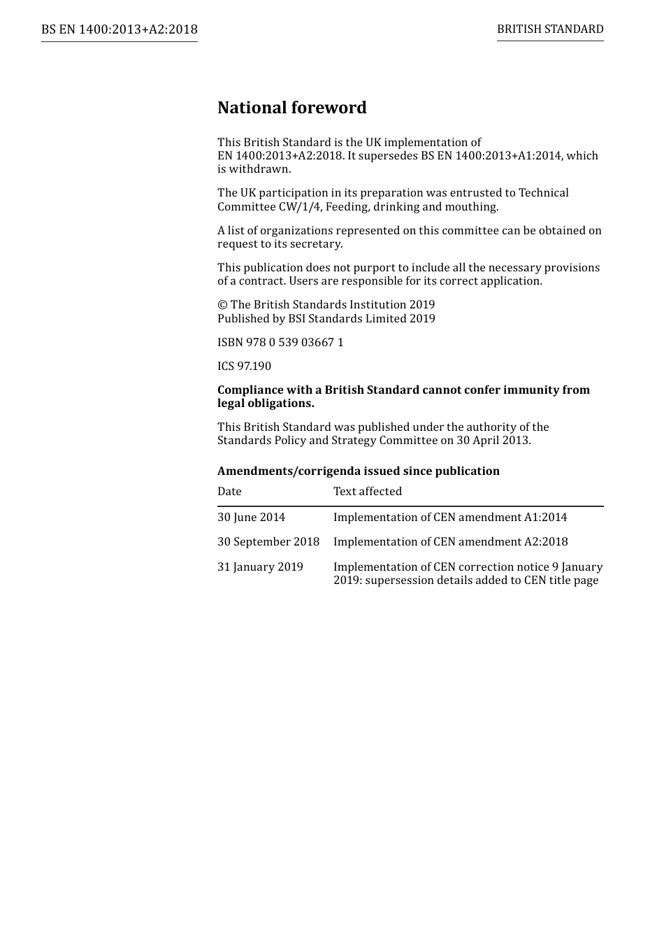 BS EN 01400-2013 + A2-2018 (2019).pdf_第2页