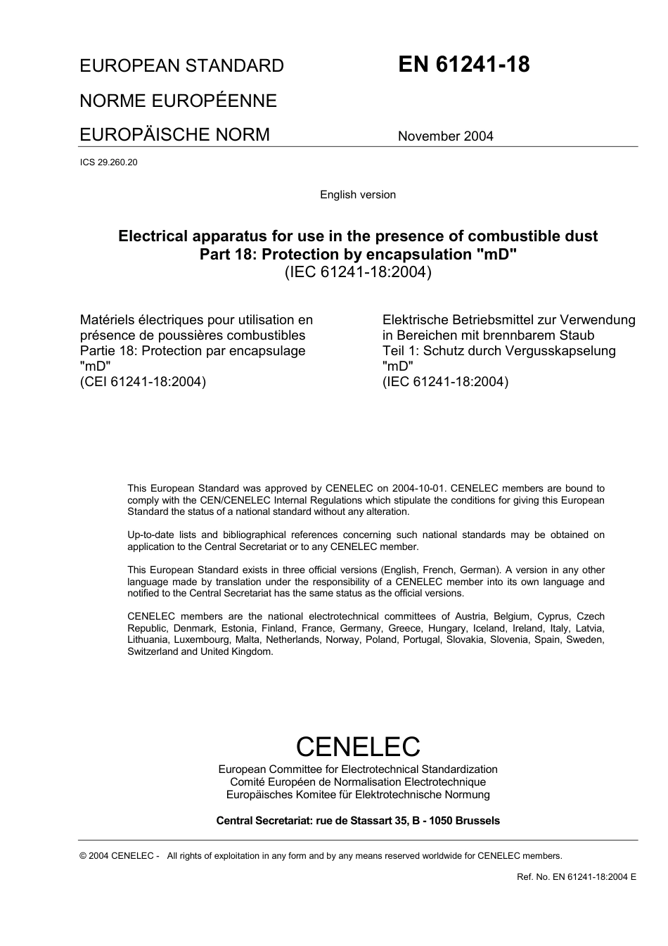 BS EN 61241-18-2004.pdf_第3页