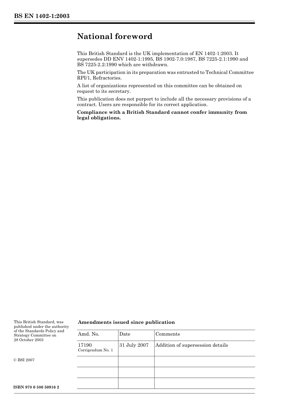 BS EN 01402-1-2003 (2008).pdf_第2页