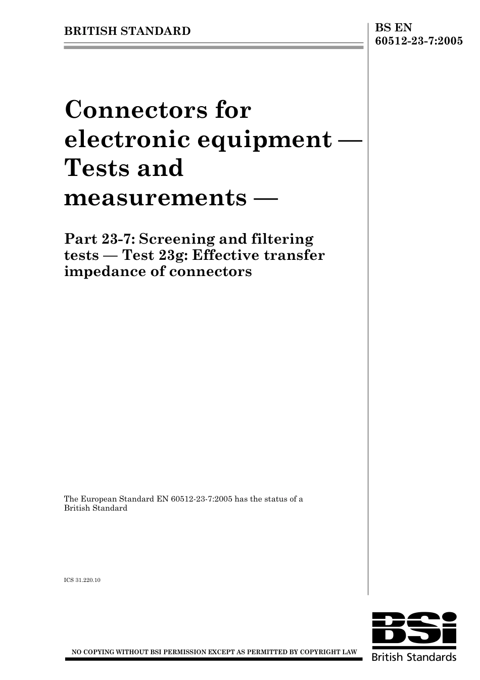 BS EN 60512-23-7-2005.pdf_第1页