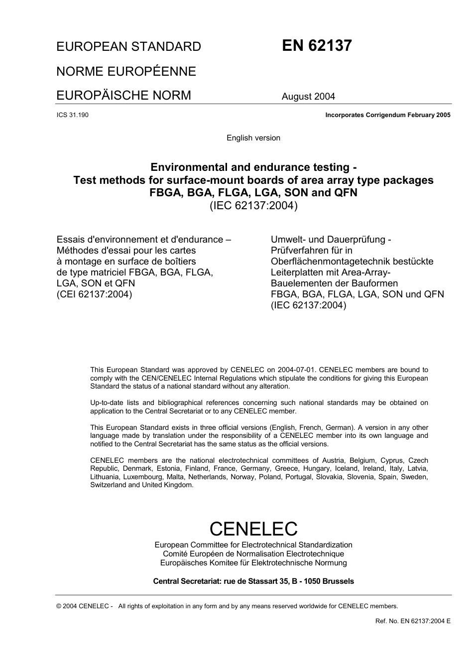 BS EN 62137-2004 (2005).pdf_第3页