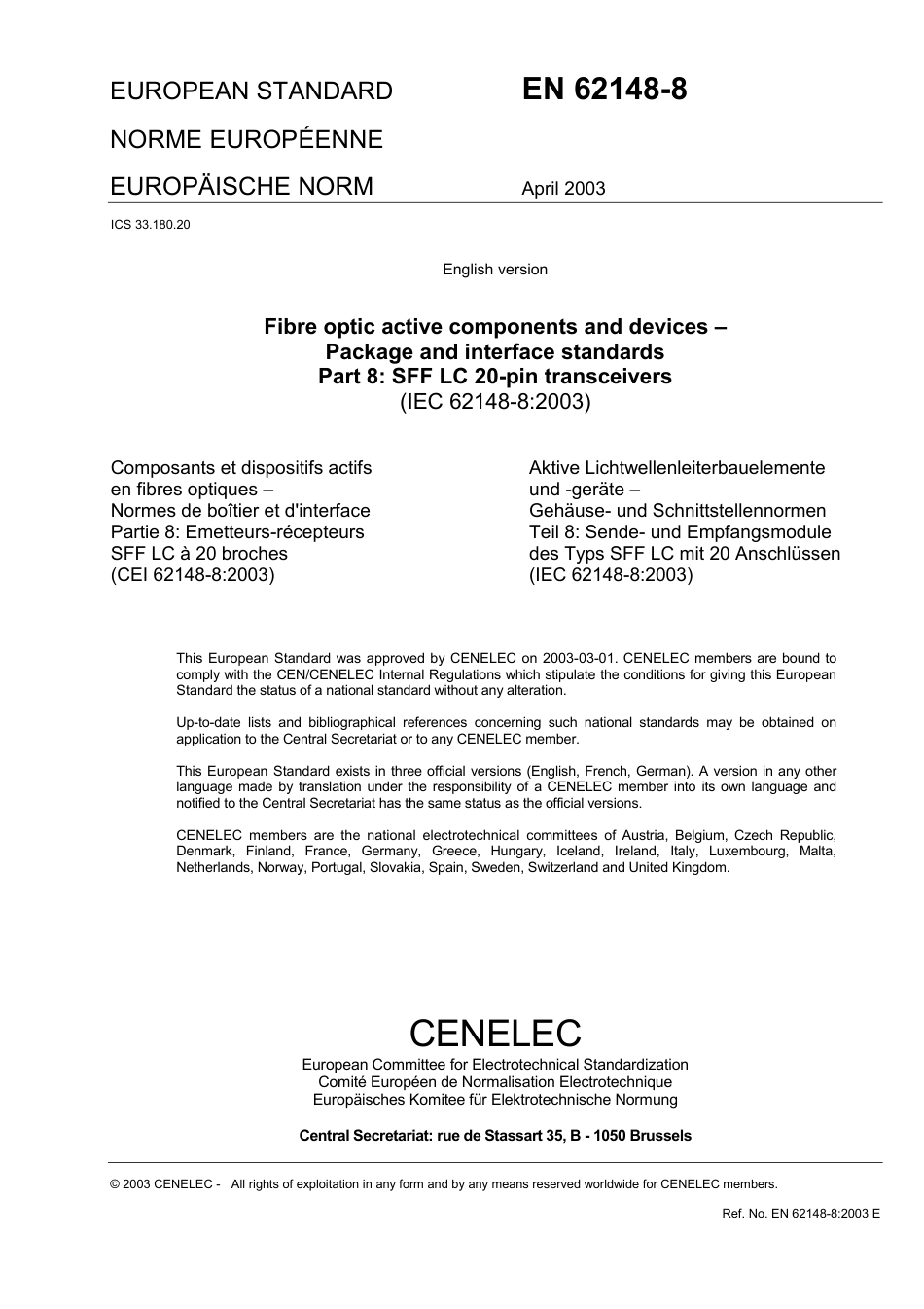 BS EN 62148-8-2003.pdf_第3页