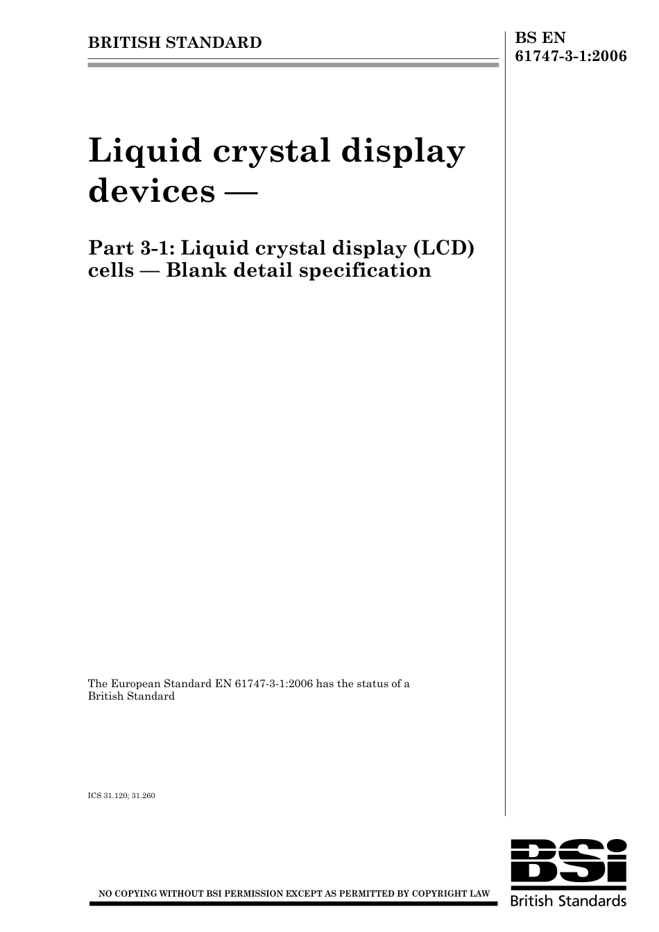 BS EN 61747-3-1-2006.pdf_第1页