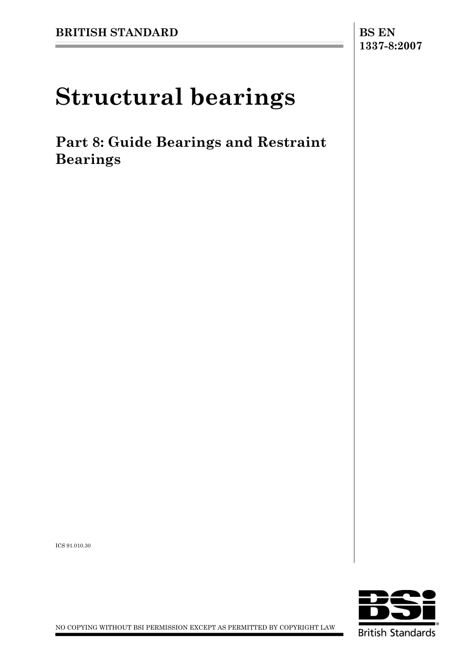 BS EN 01337-8-2007 (2009).pdf_第1页