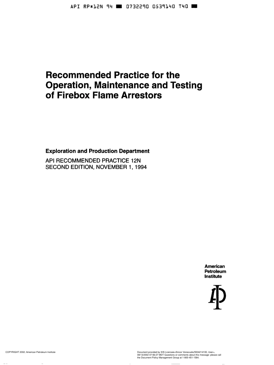 API RP 12N (2nd 1994 13p).pdf_第2页