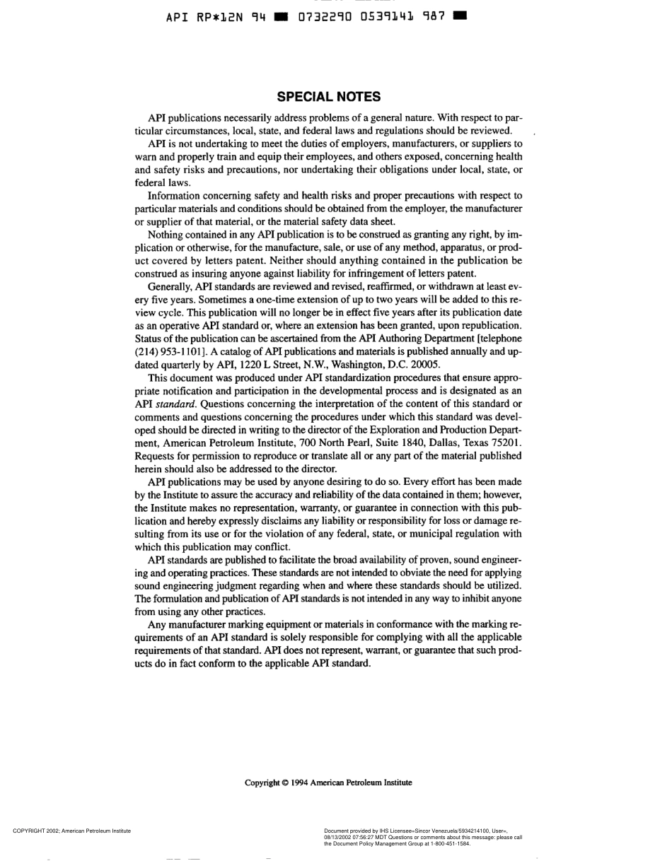 API RP 12N (2nd 1994 13p).pdf_第3页